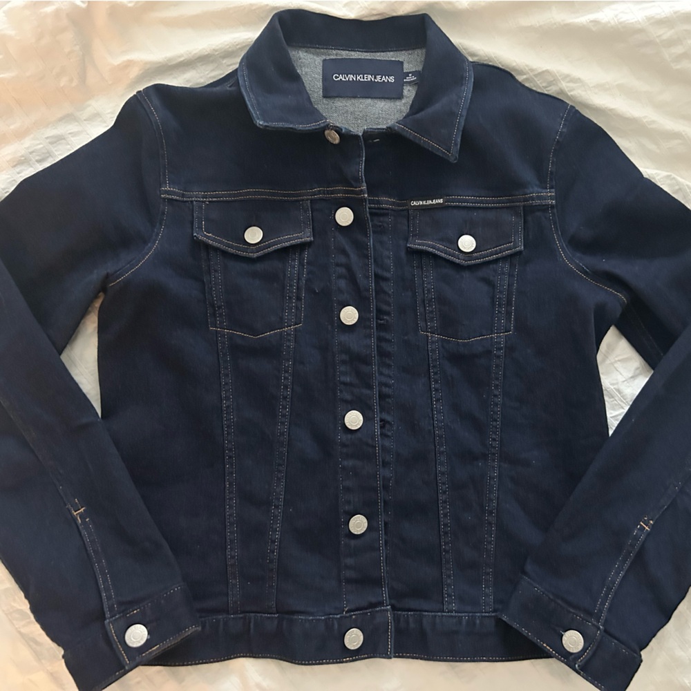 Calvin Klein Blue Jeans jacket Classic Fit